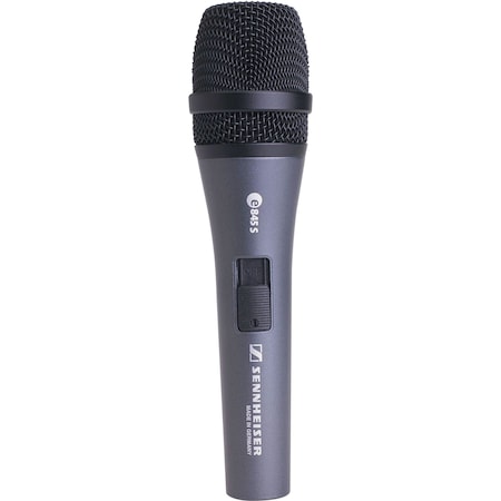 Sennheiser E845-S/Handheld Super-Cardioid Dynamic w/ On/Off Switch. Includes 004516